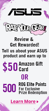 ASUS Rate Your Gear ASUS Rate Your Gear