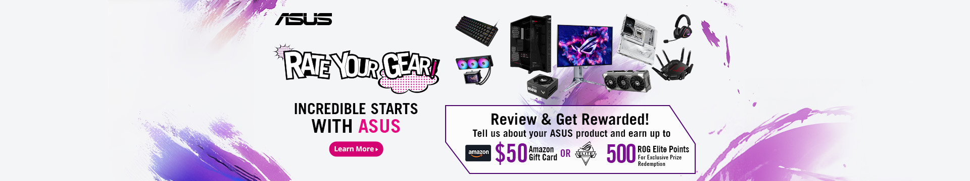 ASUS Rate Your Gear ASUS Rate Your Gear