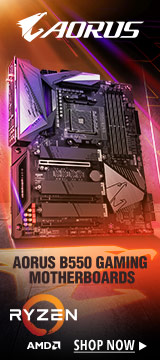 Aorus B550 Gaming Motherboards