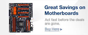 Great savings on Motherboards