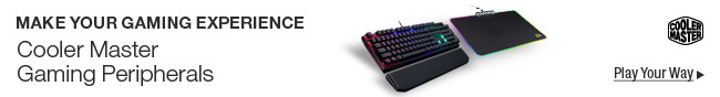 Cooler MAster Gaming Peripherals