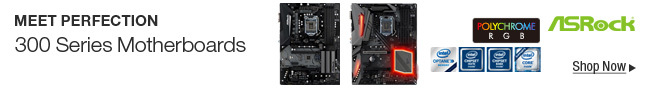 ASRock 300 Series Motherboards