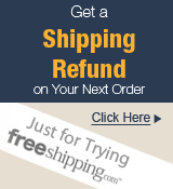 Get a Shipping Refund on Your Next Order