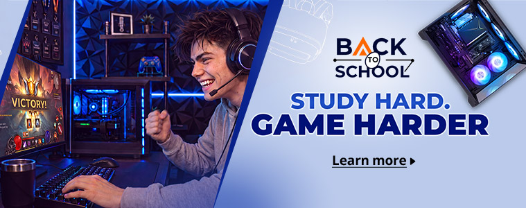 Study Hard. Game Harder