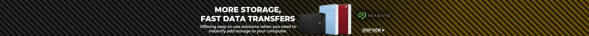 More Storage, Fast Data Transfers