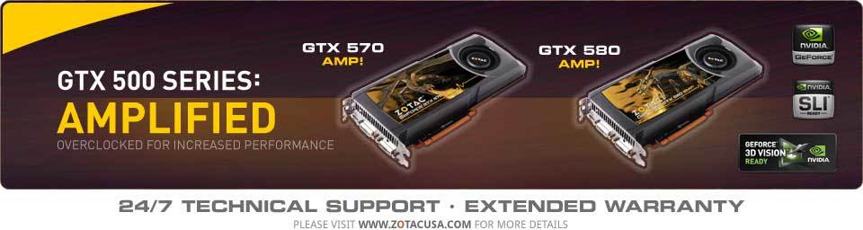 GTX 500 Series: AMPLIFIED