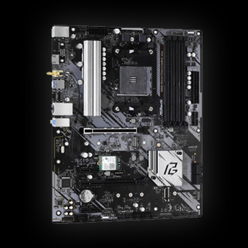 ASRock B550 Phantom Gaming 4/ac AM4 AMD B550 ATX AMD Motherboard