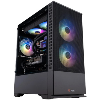ABS Cyclone Aqua Gaming PC - Windows 11 - Intel Core Ultra 5 250KF Plus - Nvidia GeForce RTX 5060 8GB - DLSS 4 - 32GB DDR5 6400 - 1TB M.2 SSD