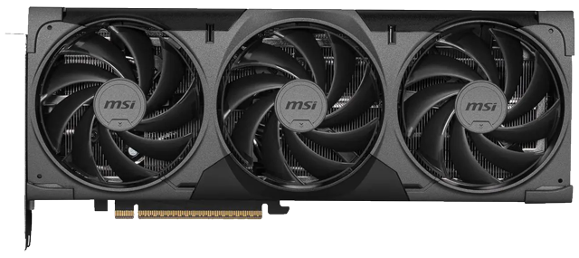 MSI RTX 5070 TI 16G VENTUS 3X OC BLACK Ventus GeForce RTX 5070 Ti Graphics Card