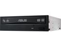 ASUS 24X DVD Burner - Bulk 24X DVD+R 8X DVD+RW 12X DVD+R DL 24X DVD-R 6X DVD-RW 16X DVD-ROM 48X CD-R 32X CD-RW 48X CD-ROM Black SATA Model DRW-24B1ST/BLK/B/AS