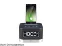 Refurbished: iHome IC50B Universal Charging FM Stereo Alarm Clock Radio for Android Smartphones