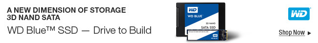 WD Blue SSD - Drive to Build