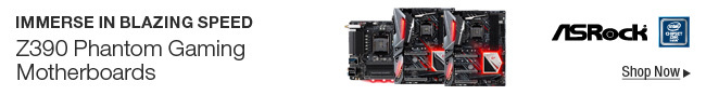 ASRock Z390 Phantom Gaming Motherboards