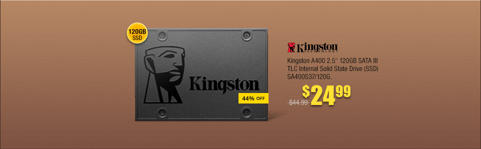 Kingston A400 2.5" 120GB SSD