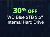 WD Blue 2TB 3.5" Internal Hard Drive