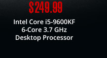 Intel Core i5-9600KF 6-Core 3.7 GHz Desktop Processor