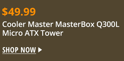 Cooler Master MasterBox Q300L Micro ATX Tower
