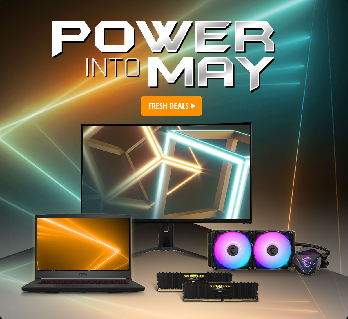 POWER INTO MAY