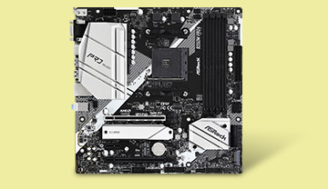ASRock B550M PRO4 Micro ATX AMD Motherboard 