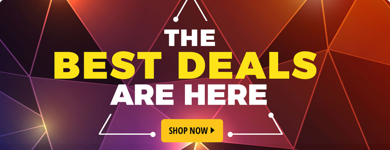 The Best Deals Are Here 