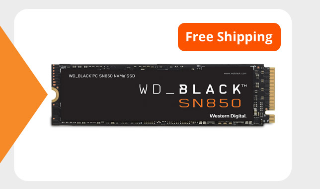 48-Hour Email Exclusive WD BLACK SN850 M.2 2280 2TB PCIe Internal SSD Save even more w/ code CEMCBRA22 