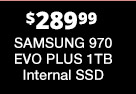SAMSUNG 970 EVO PLUS 1TB Internal SSD