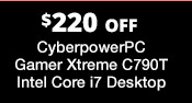 CyberpowerPC Gamer Xtreme C790T Intel Core i7 Desktop