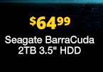 Seagate BarraCuda 2TB 3.5& HDD