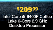 Intel Core i5-9400F Coffee Lake 6-Core 2.9 GHz Desktop Processor