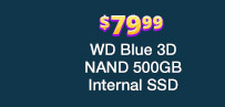 WD Blue 3D NAND 500GB Internal SSD