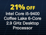 Intel Core i5-9400 Coffee Lake 6-Core 2.9 GHz Desktop Processor
