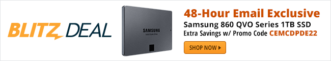 Blitz Deal - Samsung 860 QVO Series 1TB SSD