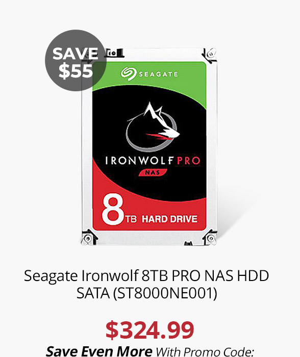 Seagate Ironwolf 8TB PRO NAS HDD SATA (ST8000NE001)