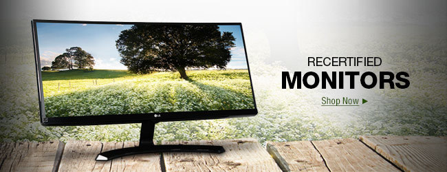 Recertified Monitors - Shop Now