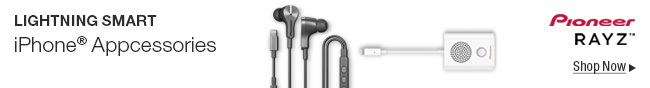 PIONEER — Lightning Smart — iPhone® Appcessories