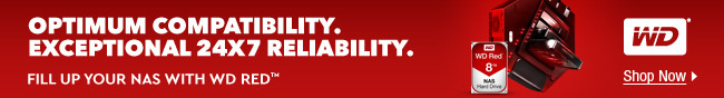 WD - Optimum Compatibility. Exceptional 24x7 Reliability - Fill Up Your NAS with WD REDâ¢