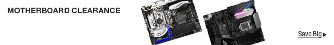 MOTHERBOARD CLEARANCE