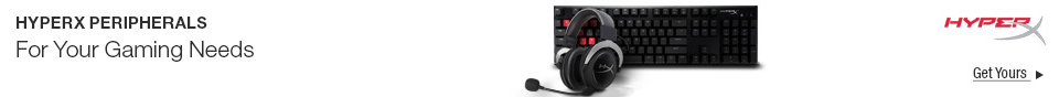 HYPERX PERIPHERALS For Your Gaming Needs