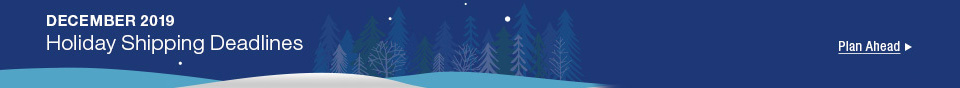 Holiday Shipping Deadlines