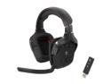 Refurbished: Logitech G930 Wireless Gaming Headset with 7.1 Surround Sound (981-000257R)