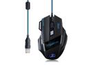 VicTsing Zelotes Professional LED Optical 5500 DPI 7-Button USB Wired Gaming Mouse Adjustable DPI Switch Function 5500DPI/3200DPI/2400 DPI /1600 DPI /1000 DPI Fo
