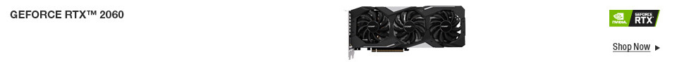 NVIDIA GEFORCE RTX™ 2060