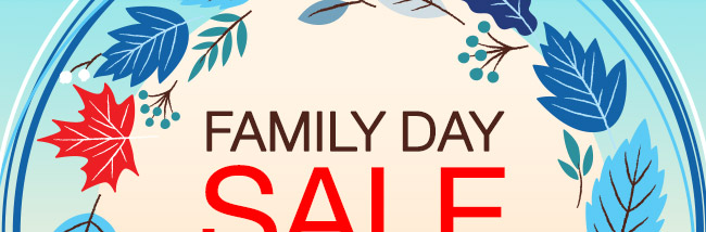 Family Day Sale: Email Edition
