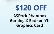 $120 OFF ASRock Phantom Gaming X Radeon VII Graphics Card