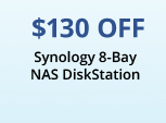 35% OFF Synology 8-Bay NAS DiskStation