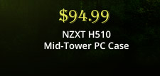 $94.99 NZXT H510 Mid-Tower PC Case