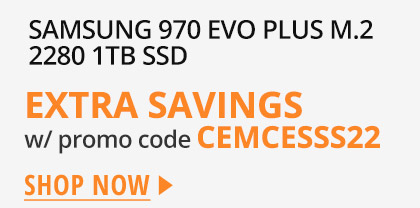 SAMSUNG 970 EVO PLUS M.2 2280 1TB SSD