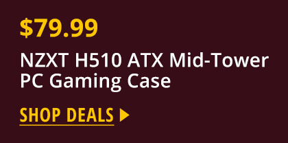 NZXT H510 ATX Mid-Tower PC Gaming Case 