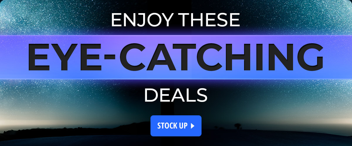 Enjoy These Eye-Catching Deals
