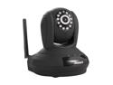 ANNKE SP1 Black HD 1280x720P, Cloud Network IP Camera, H.264 Wireless/Wired Pan/Tilt, IR-Cut Filter, Plug & Play, Two-Way Audio, Night Vision, Motion Detect